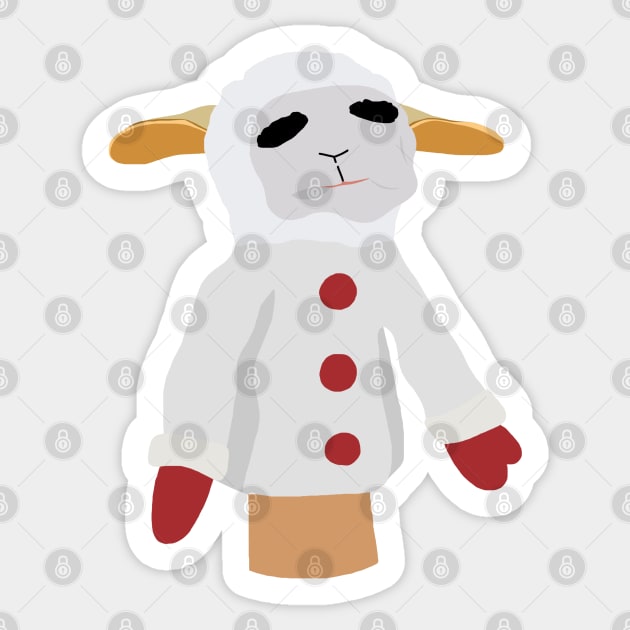 Lamb Chop Sticker by ElviaMontemayor